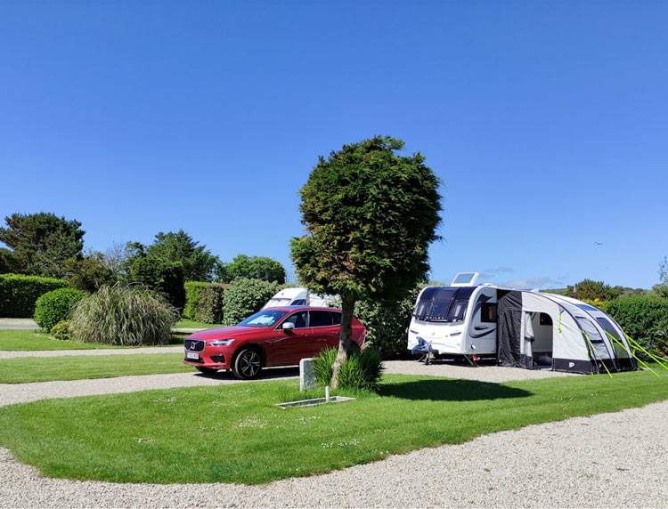 Premium Fully-Serviced Hardstanding Pitch