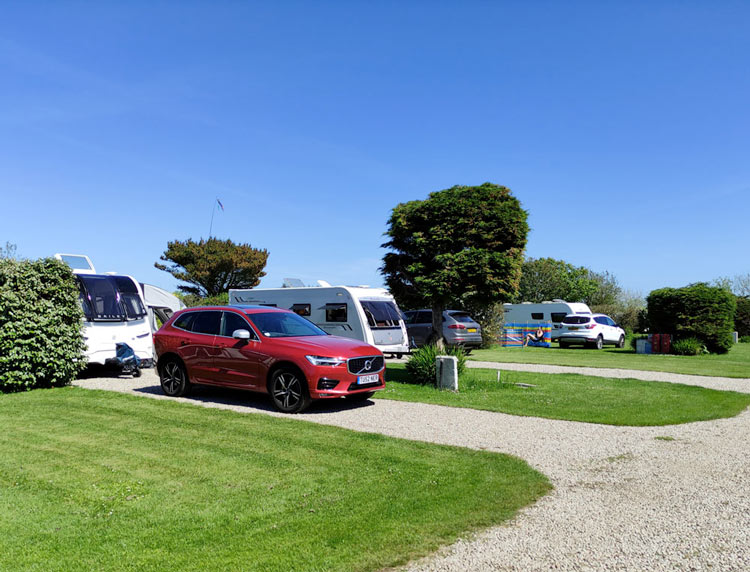 Serviced Hard Standing Pitch